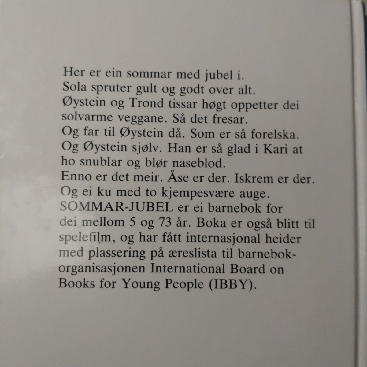 Belsvik, Rune: Sommarjubel