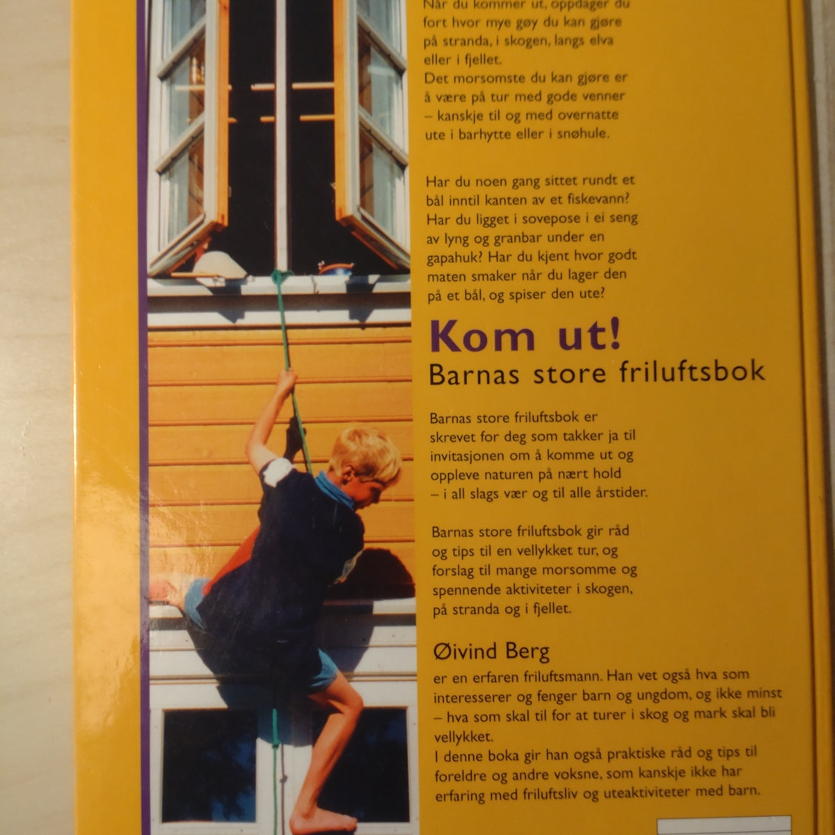 Berg, Øivind: Kom ut! - Barnas store friluftsbok