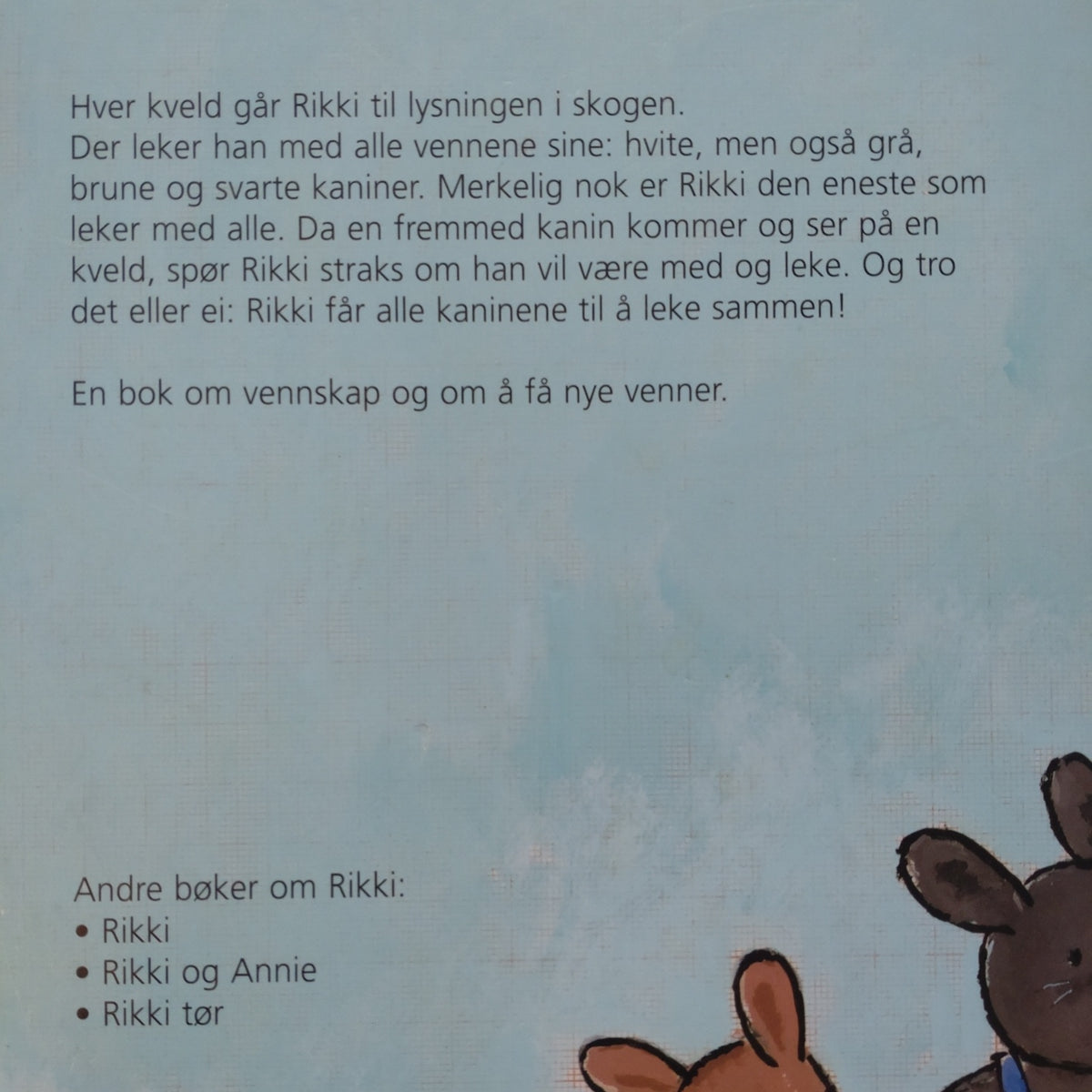 Genechten, Guido van: Rikki og vennene hans