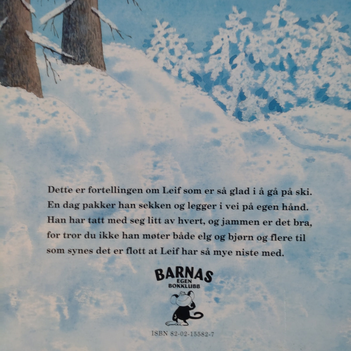 Gildberg, Asbjørn: På ski i skogen - Et vintereventyr