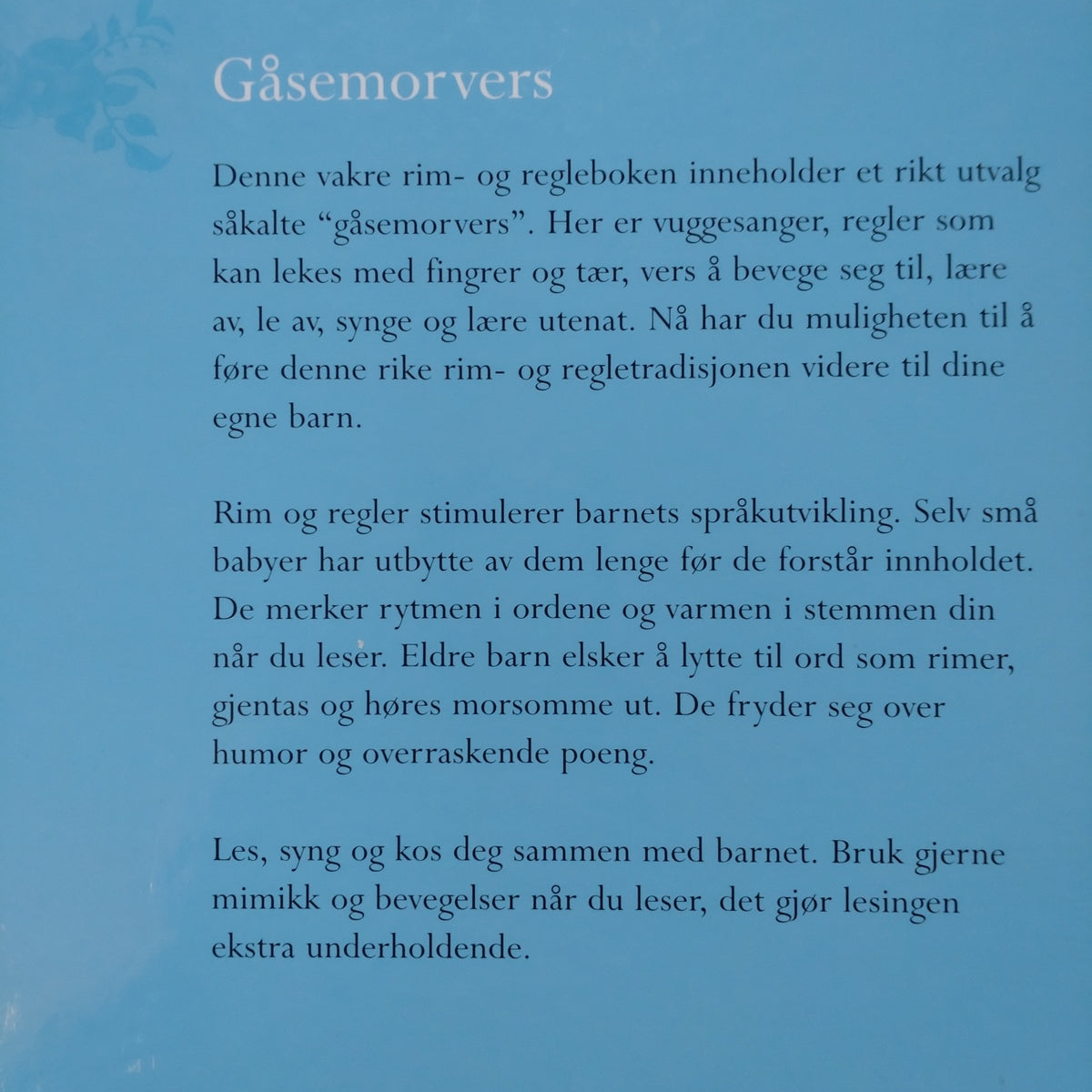 Go'boken: Gåsemorvers