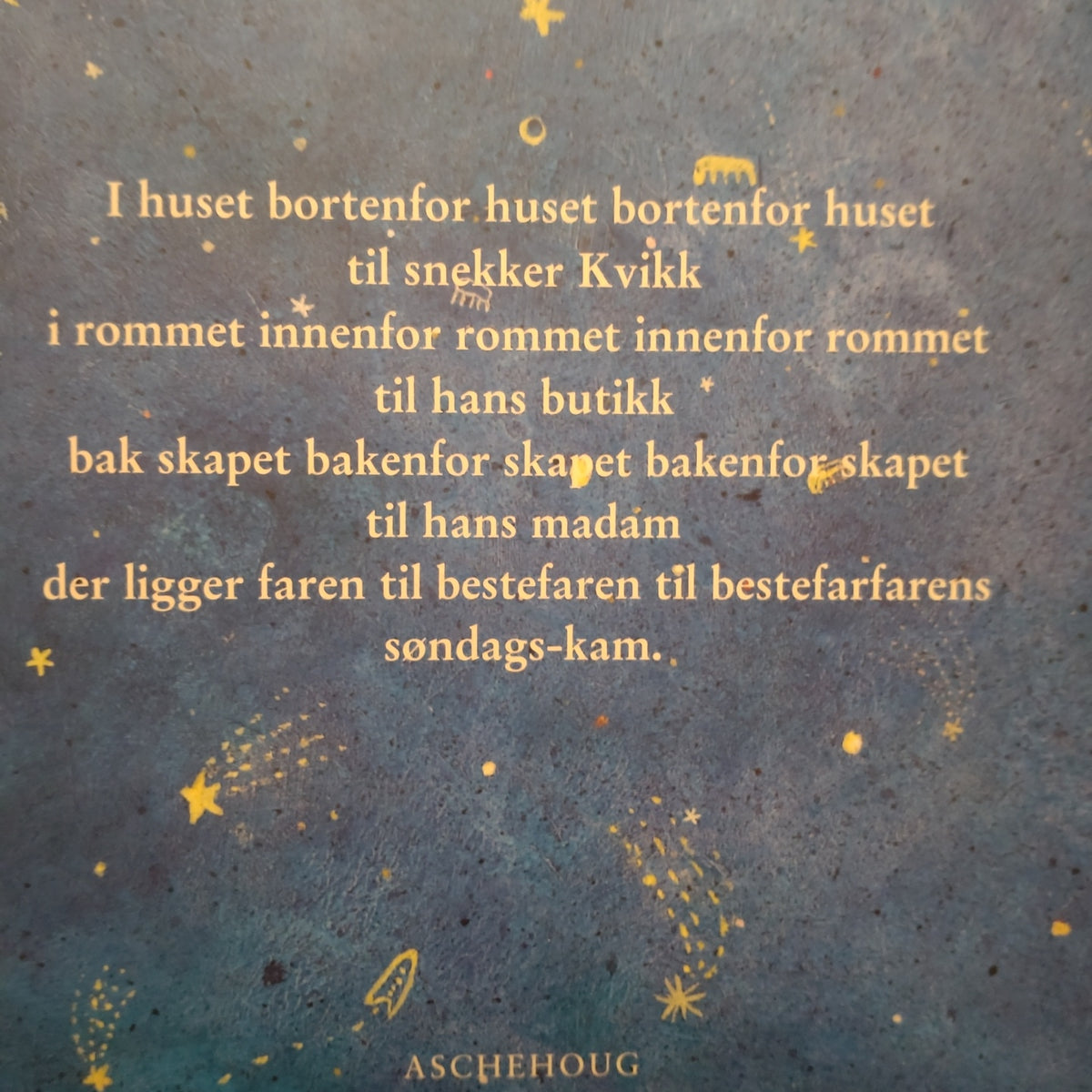 Hagerup, Inger: I huset bortenfor