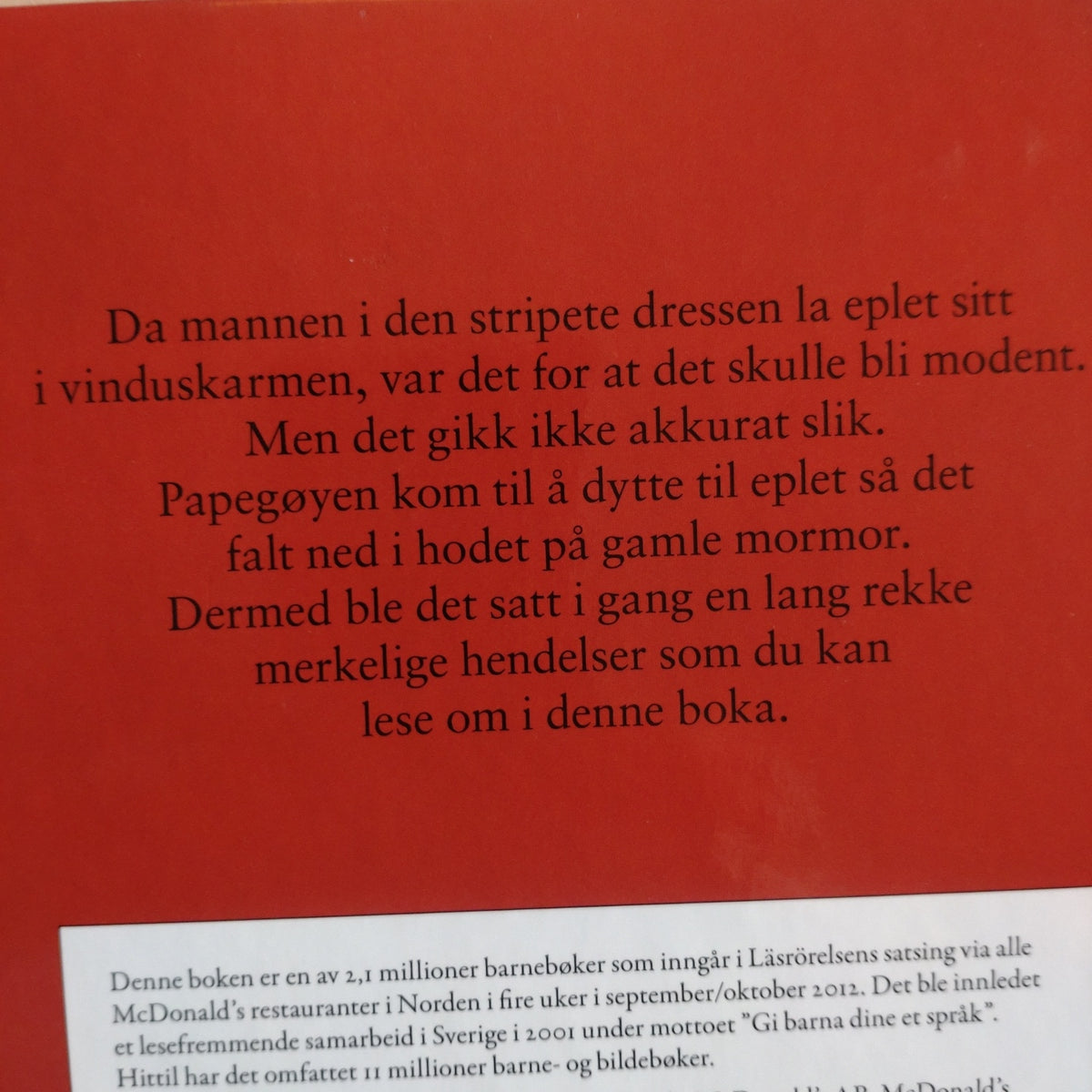 Lööf, Jan: Det røde eplet