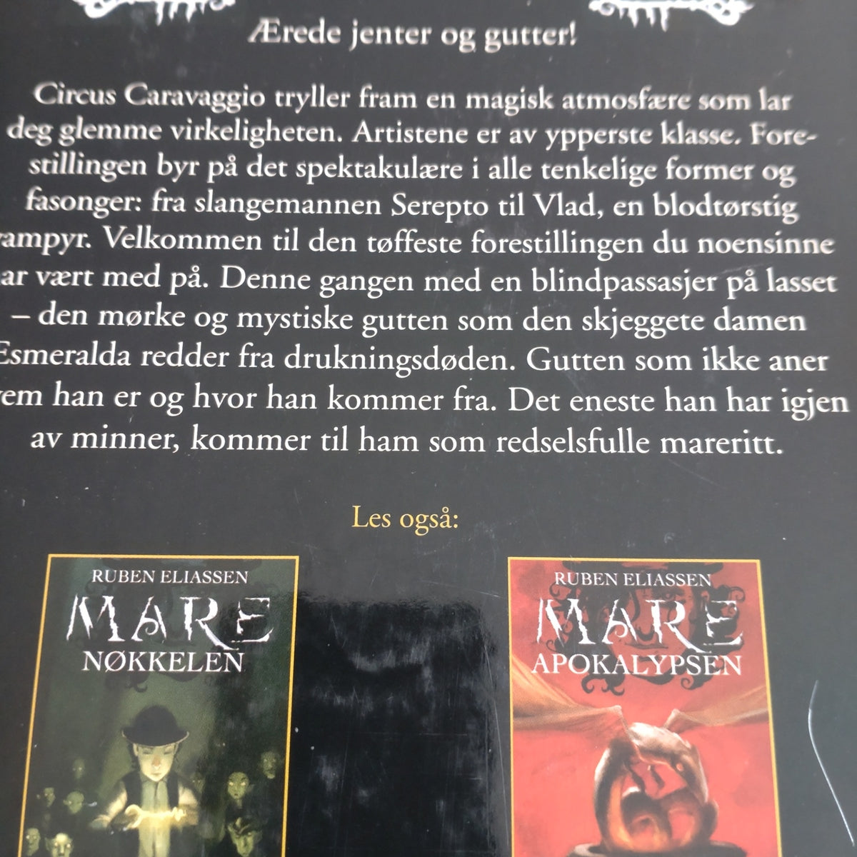 Eliassen, Ruben: Mare 1 - Circus