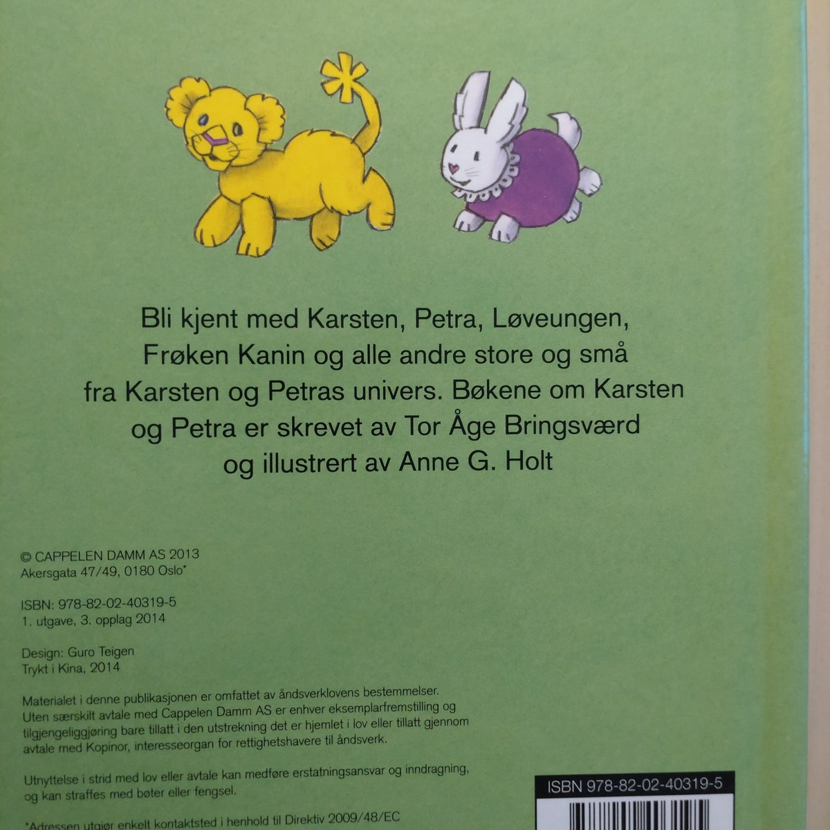 Bringsværd, Tor Åge: Karsten + Petras verden - Bli kjent med Karsten og Petra