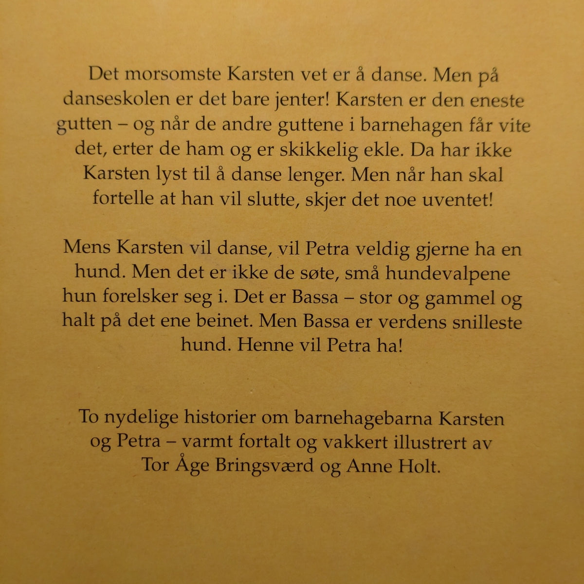 Bringsværd, Tor Åge: Karsten og Petra