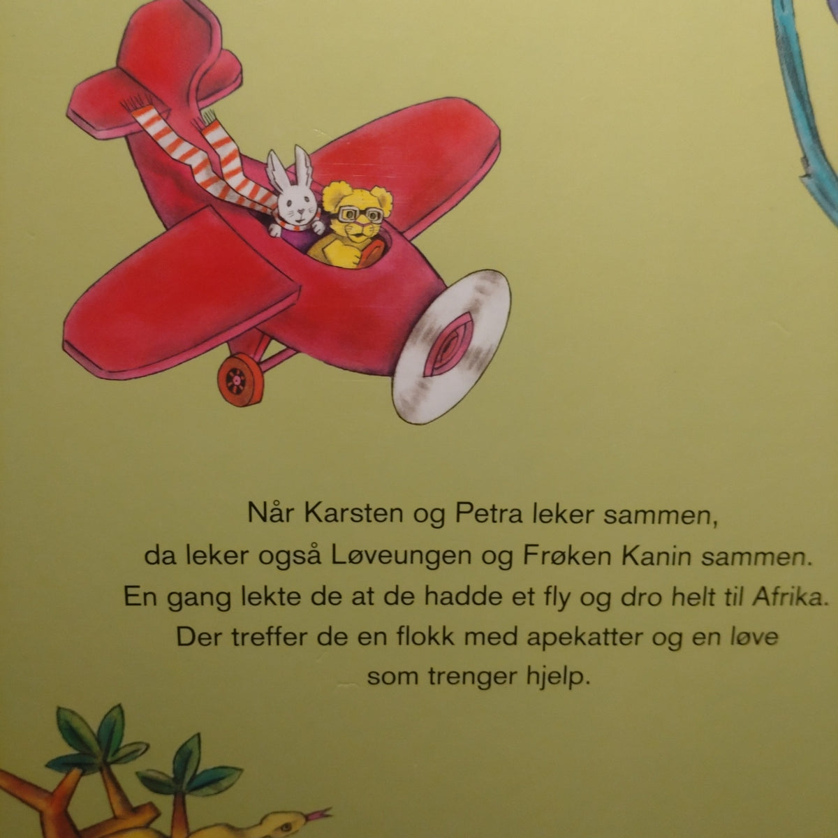 Bringsværd, Tor Åge: Karsten + Petra - Løveungen og Frøken Kanin på eventyr i Afrika