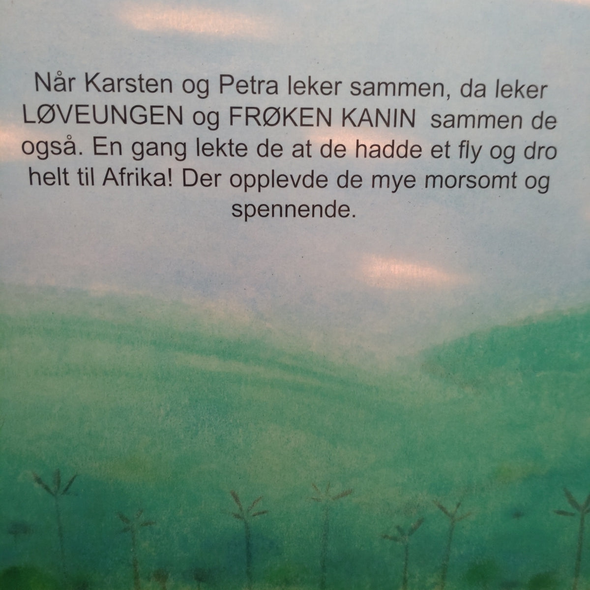 Bringsværd, Tor Åge: Løveungen og Frøken Kanin - På eventyr i Afrika