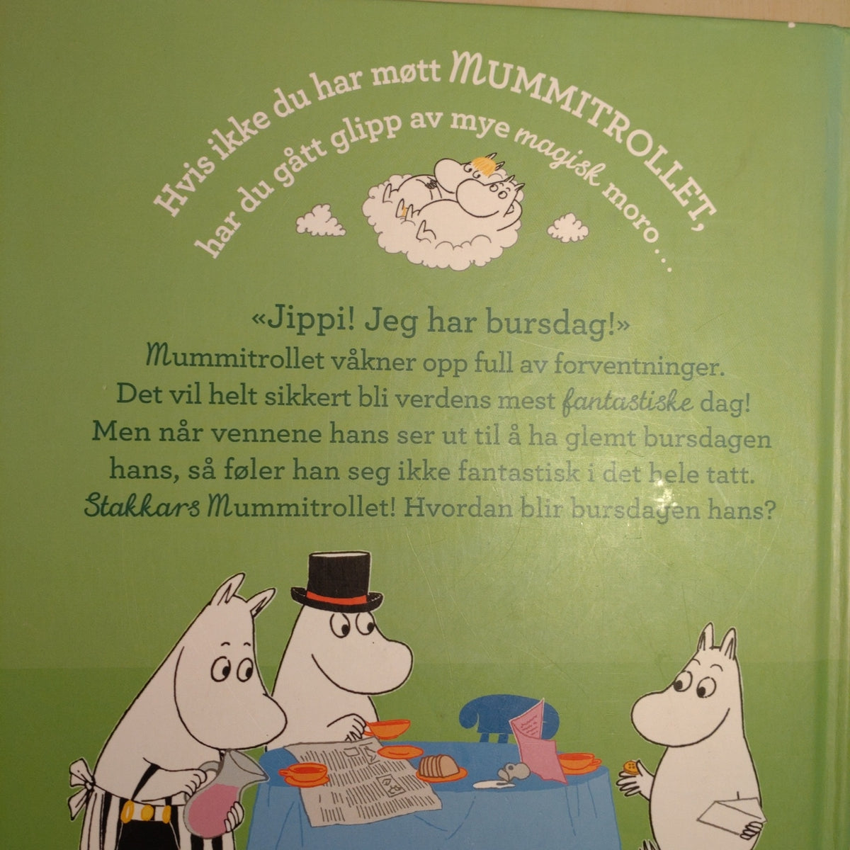 Mummitrollet og bursdagsknappen