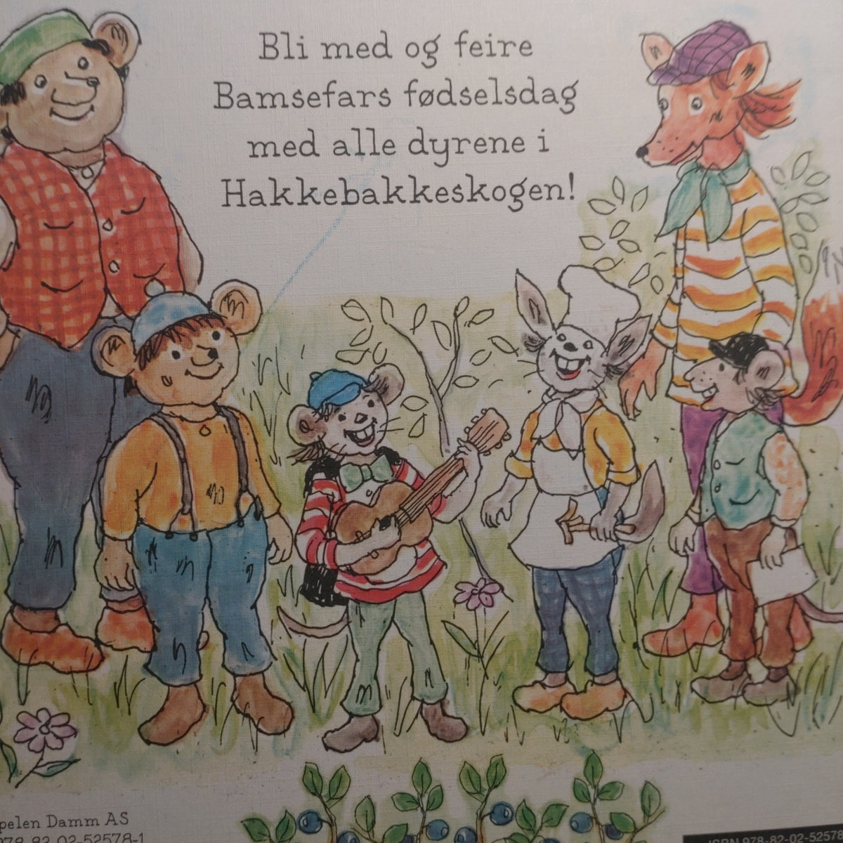 Egner, Thorbjørn: Visen om Bamsefars fødselsdag