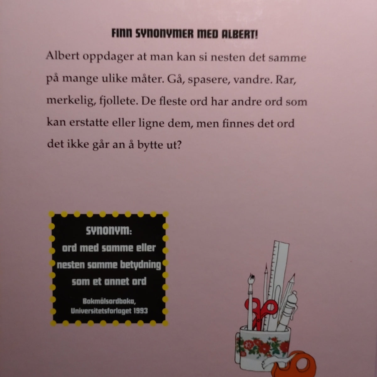 Bergström, Gunilla: Albert Åberg finner andre ord