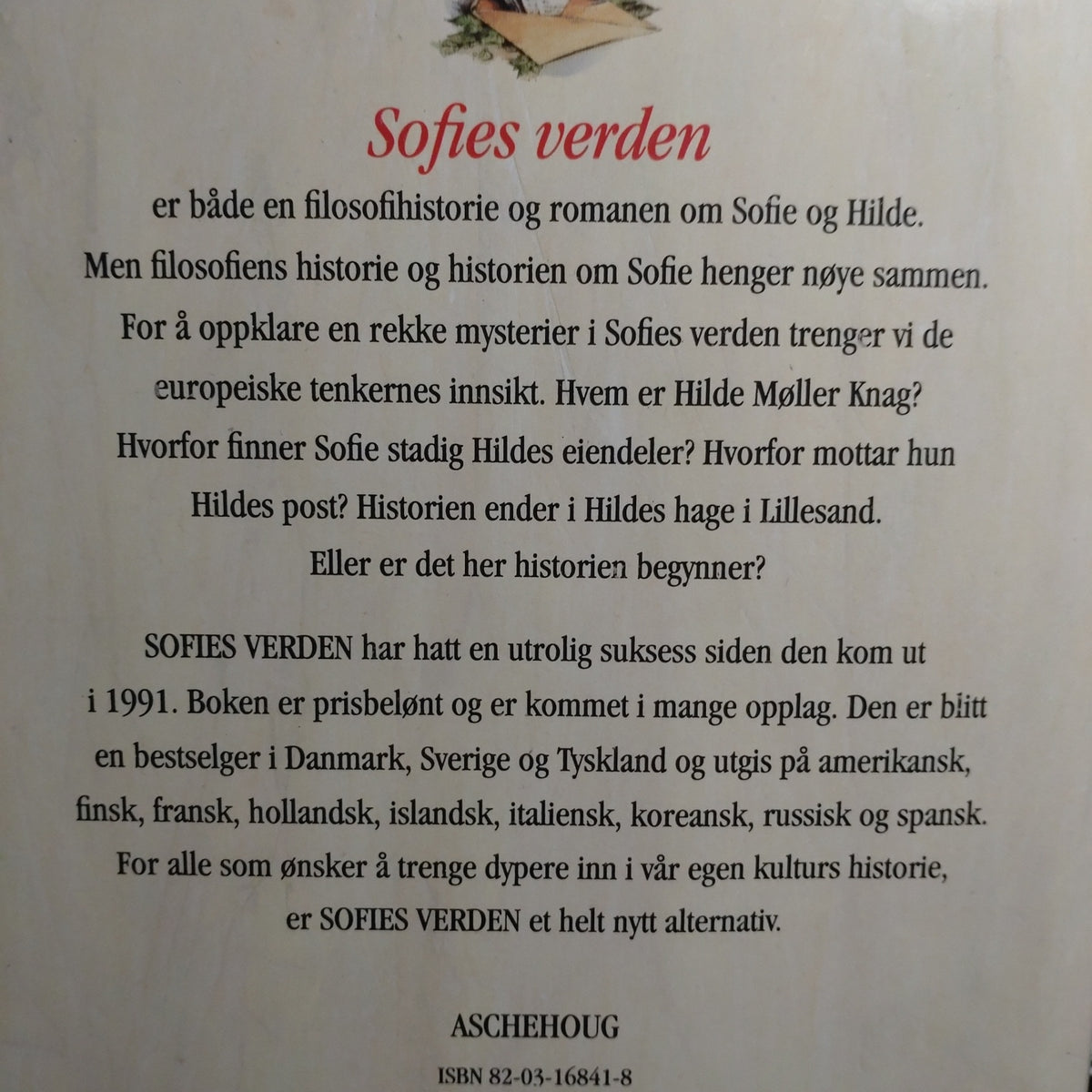 Gaarder, Jostein: Sofies verden