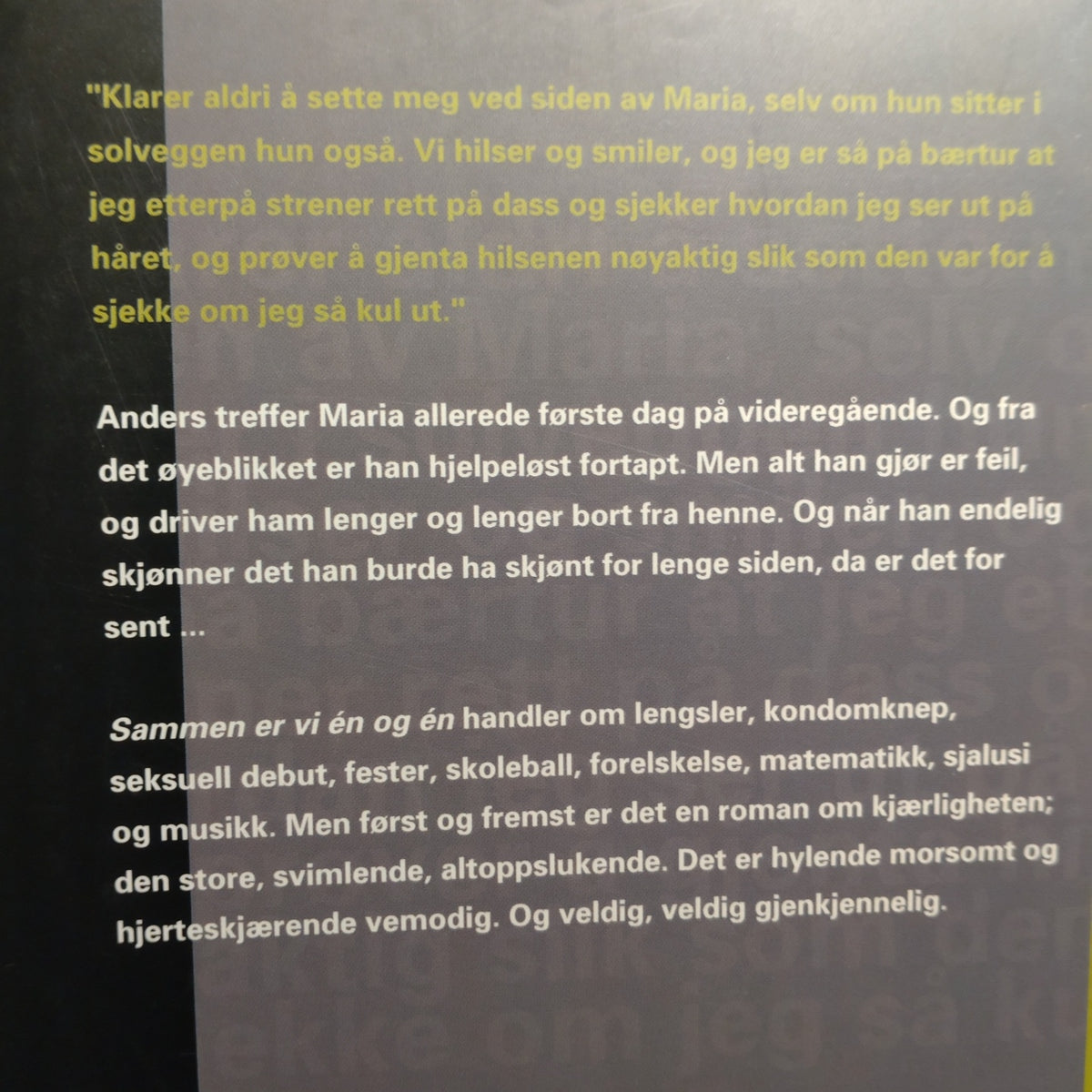Henmo, Sverre: Sammen er vi én og én
