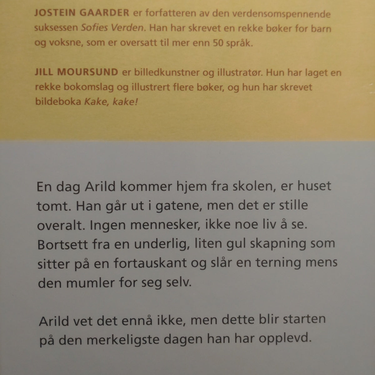 Gaarder, Jostein: De gule dvergene