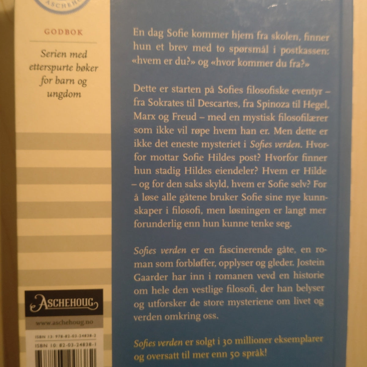 Gaarder, Jostein: Sofies verden