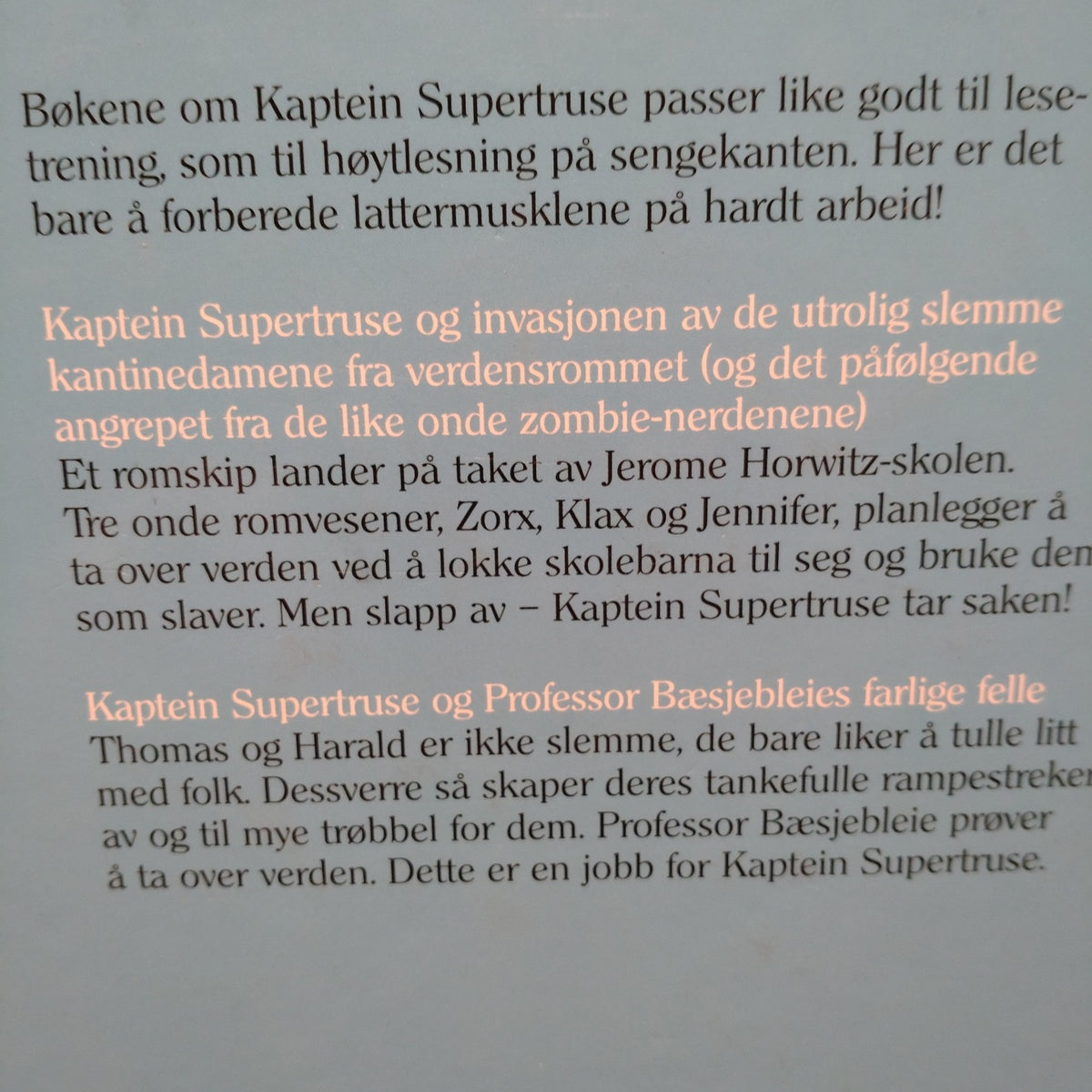Pilkey, Dav: Kaptein Supertruse - To fantastiske fortellinger