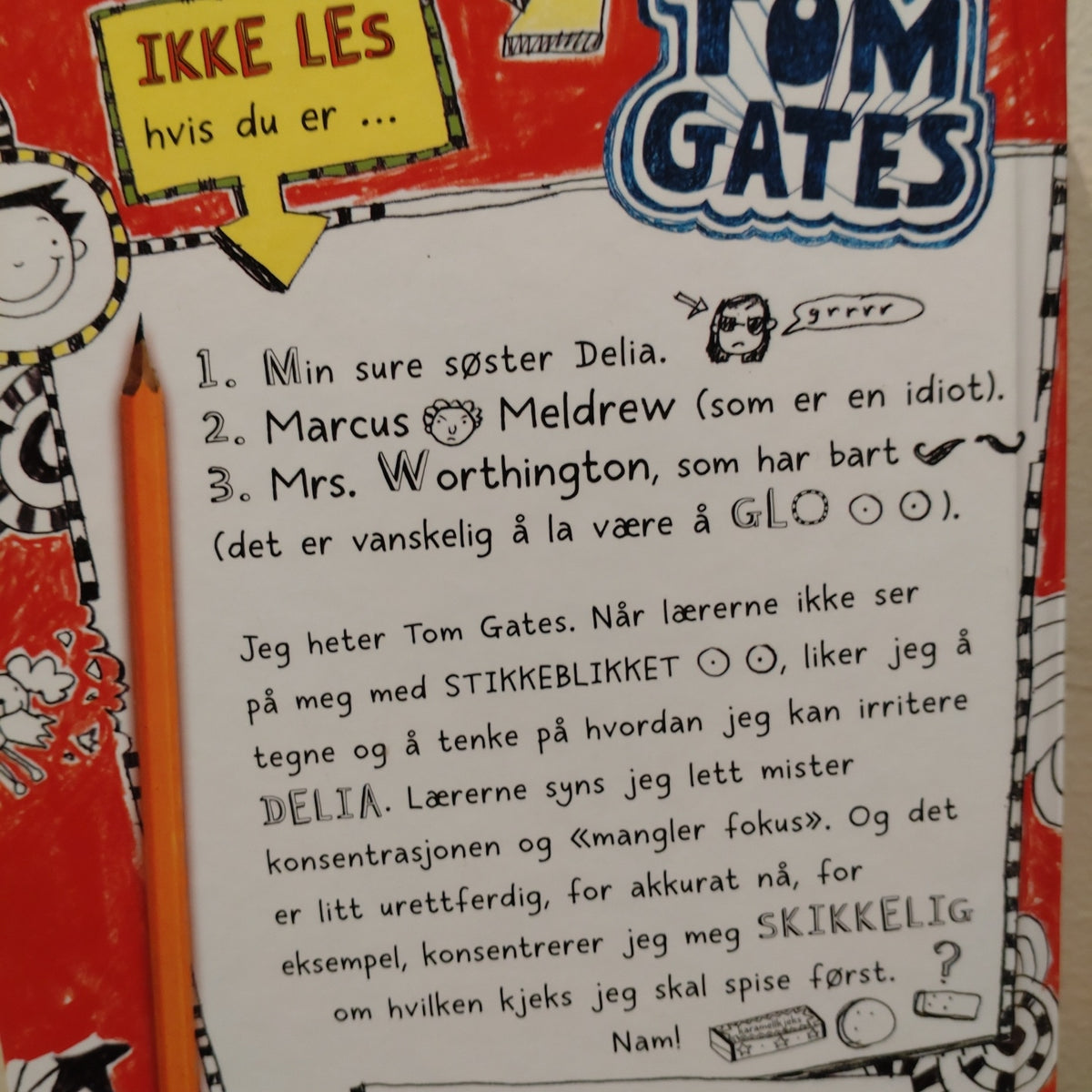 Pichon, L.: Min geniale verden - Tom Gates 1