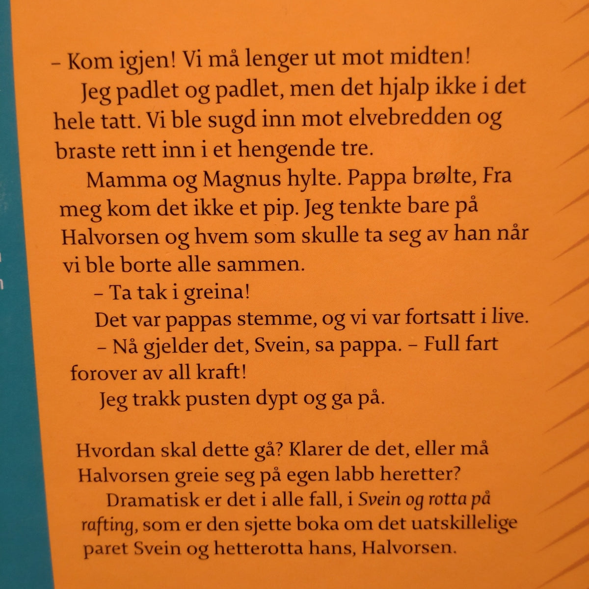 Nicolaysen, Marit: Svein og Rotta på rafting