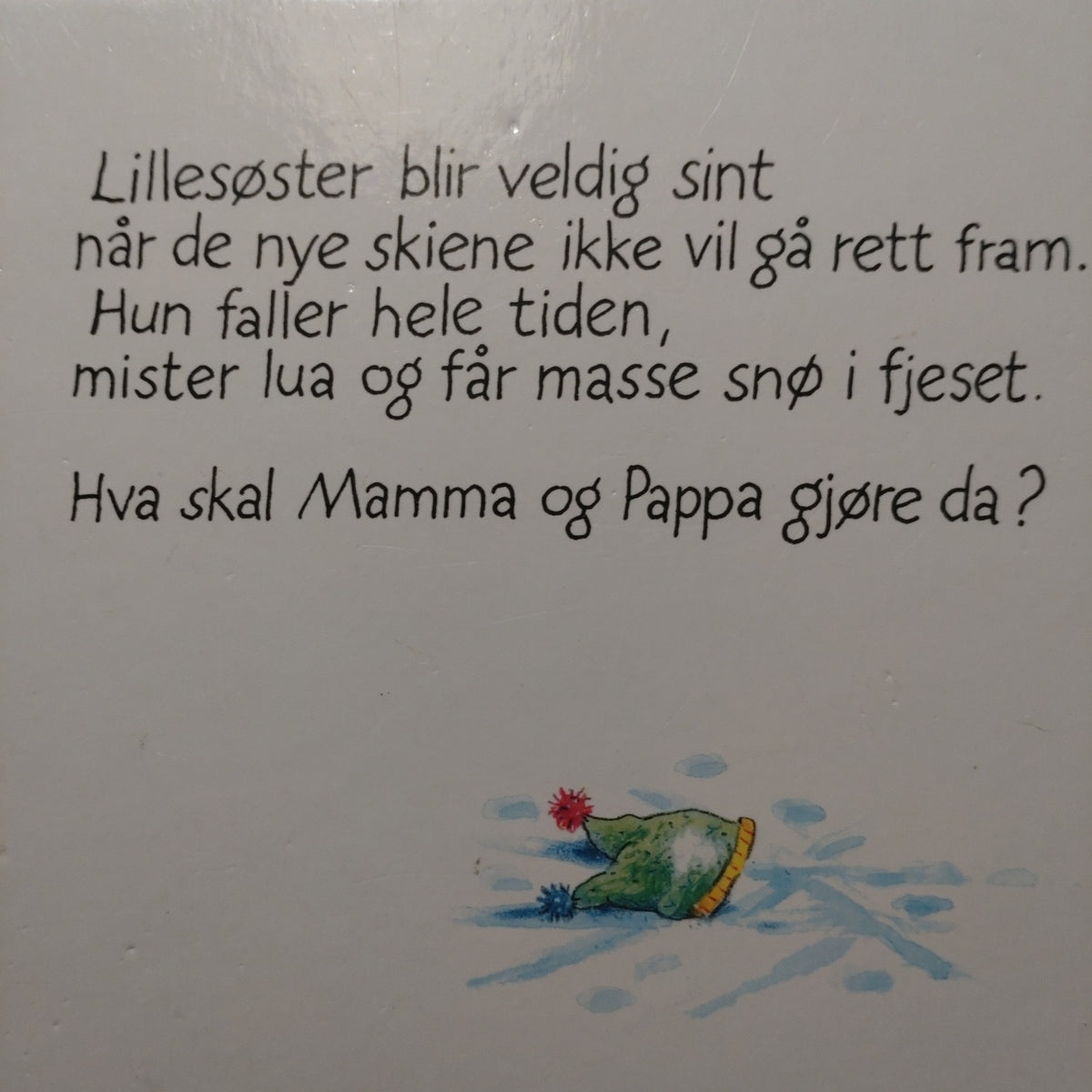 Grossmann, Kari: Lillesøster på skitur