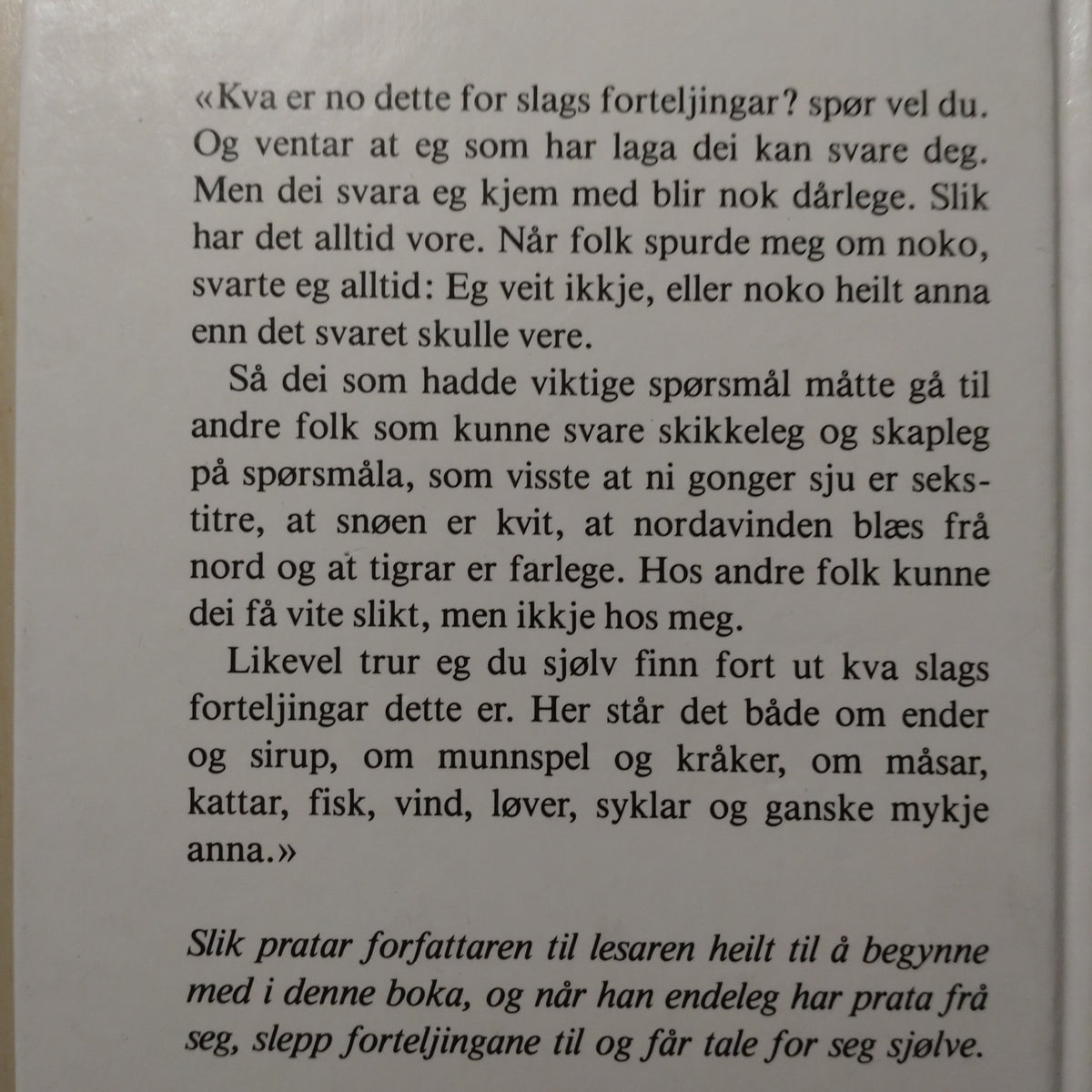 Hovland, Ragnar: Den flygande sykkelen