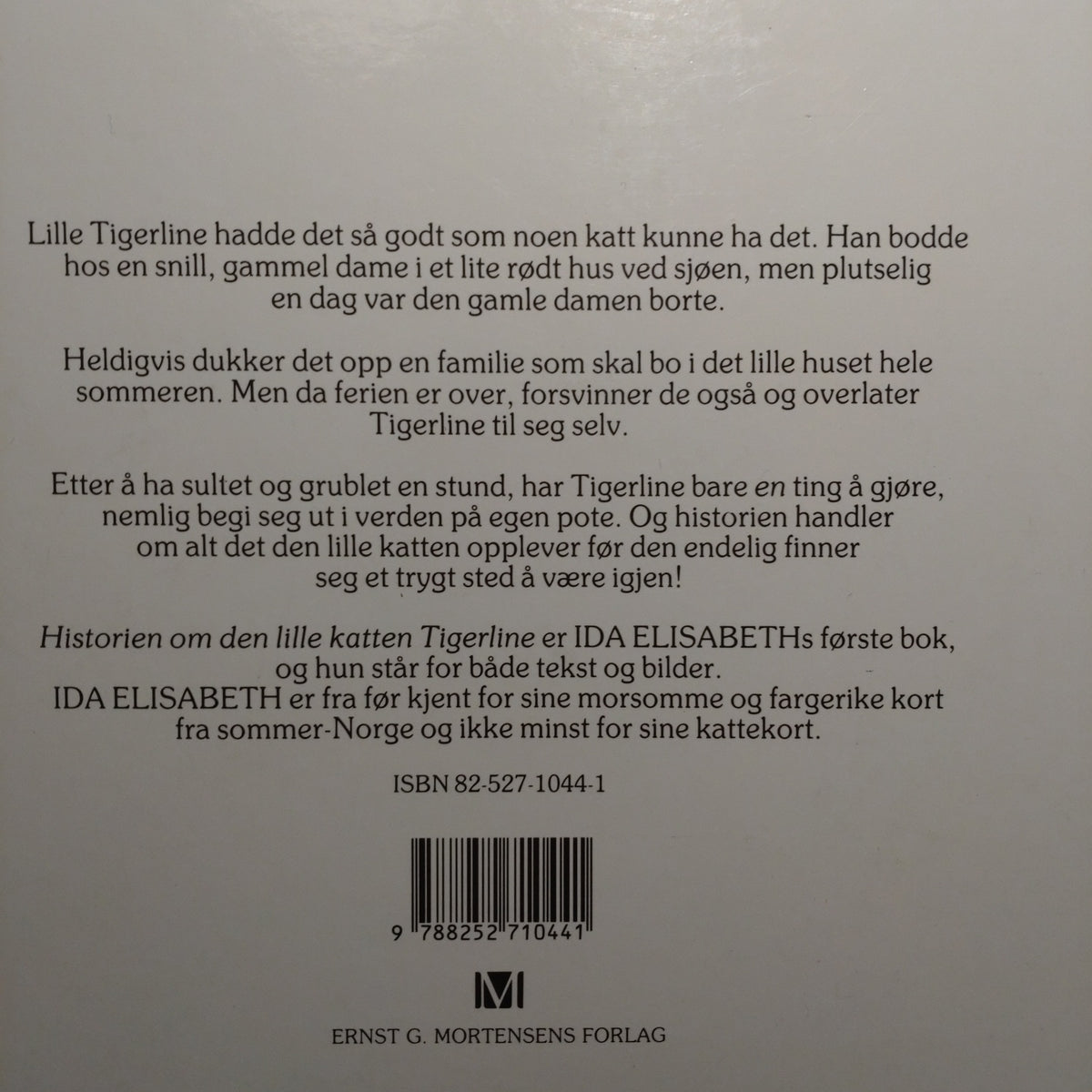 Jørgensen, Ida Elisabeth: Historien om den lille katten Tigerline