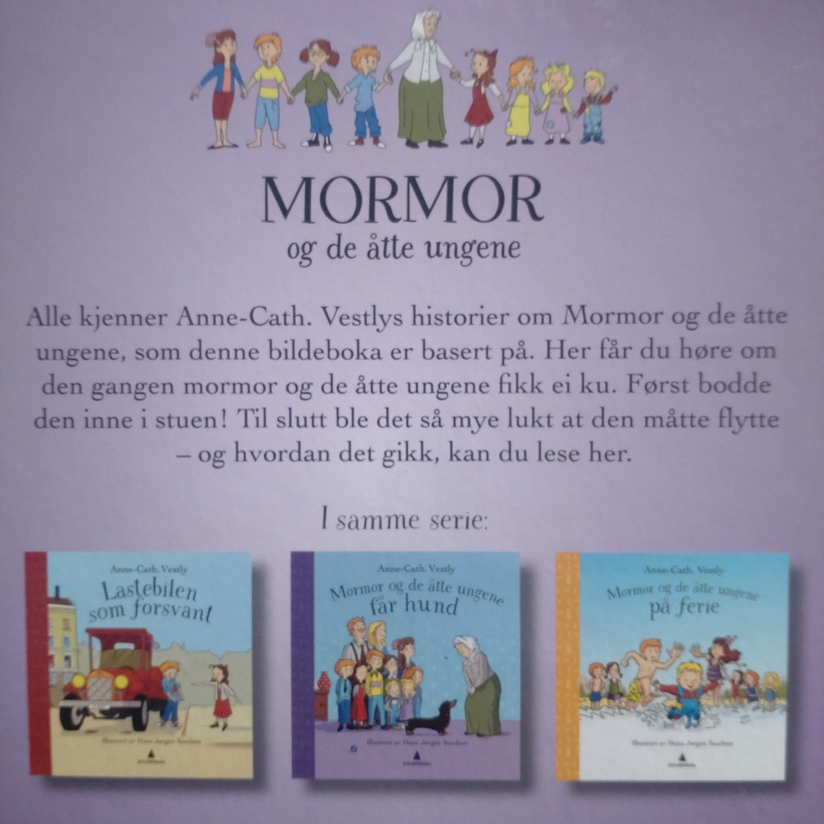 Vestly, Anne-Cath: Mormor og de åtte ungene får ku