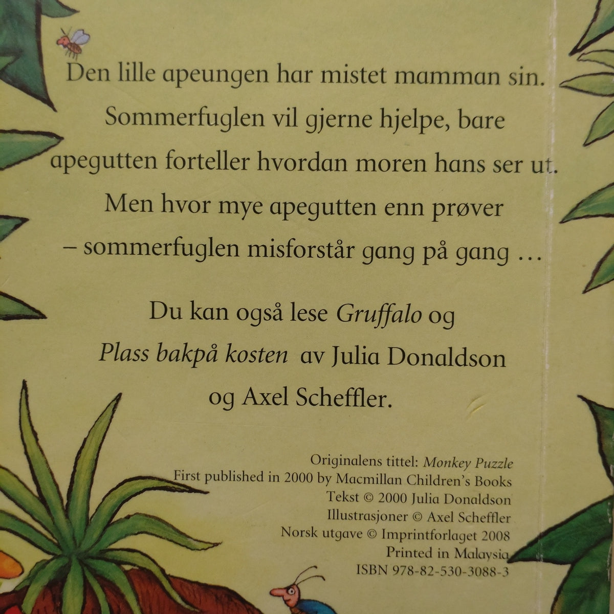 Donaldson, Julia: Apestreker