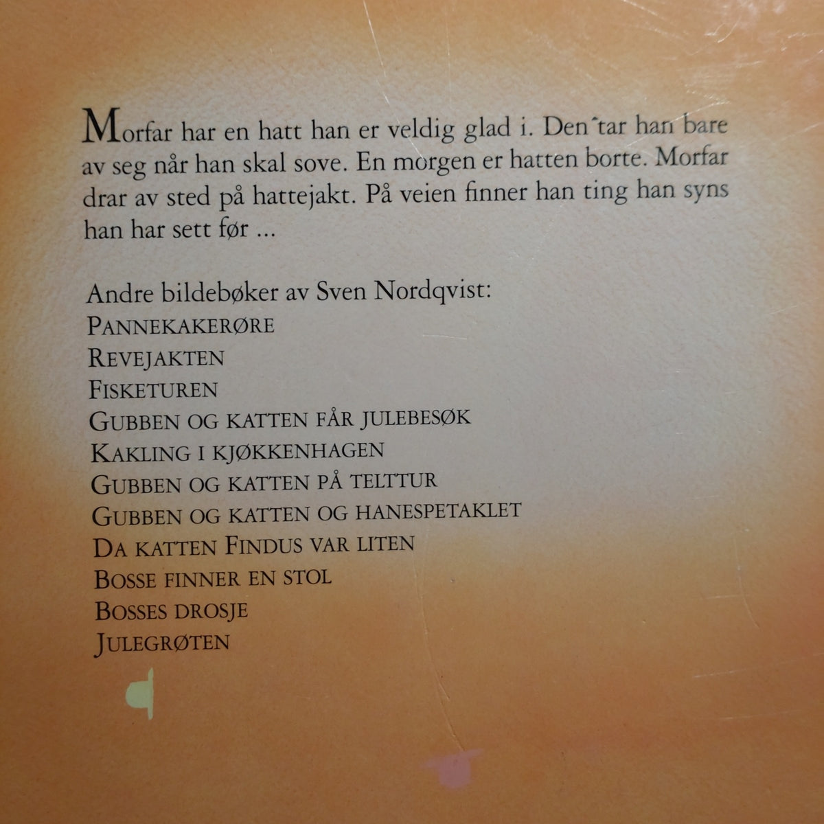 Nordqvist, Sven: Hattejakten