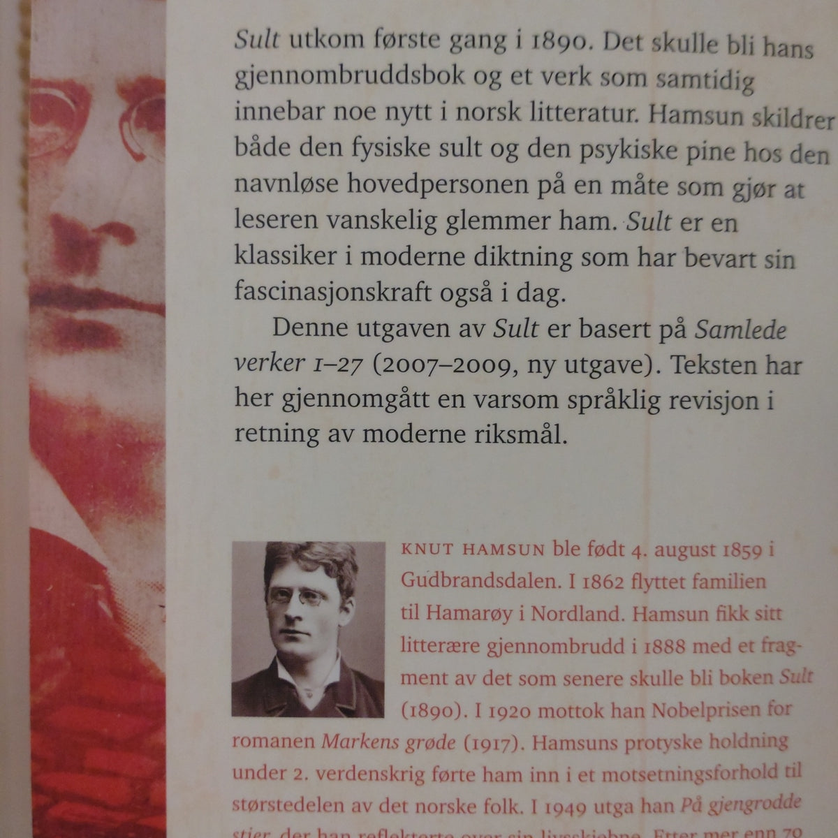 Hamsun, Knut: Sult