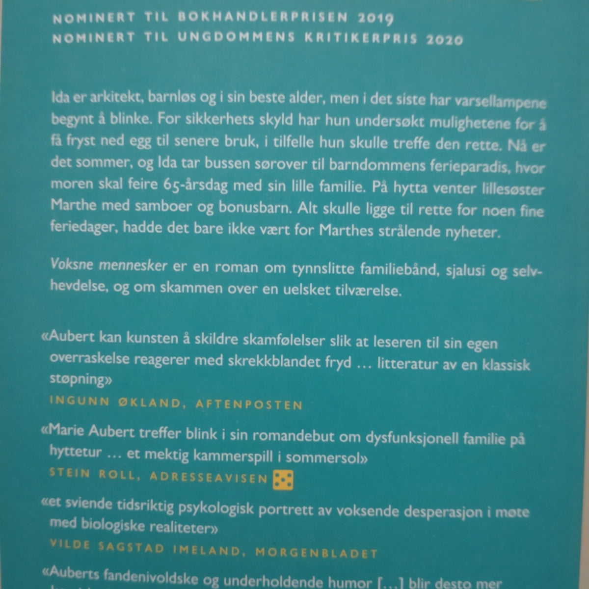 Aubert, Marie: Voksne mennesker