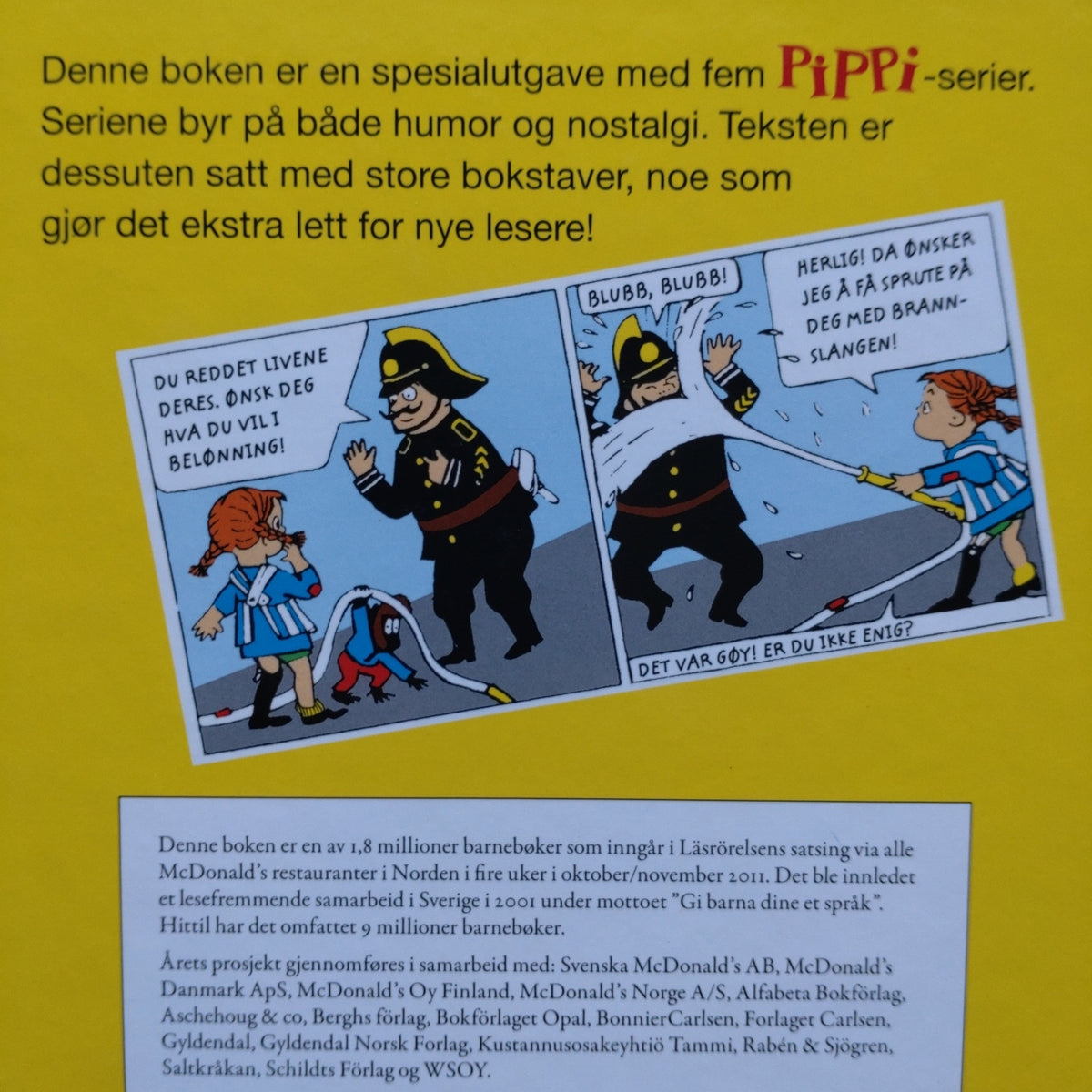 Lindgren, Astrid: Pippi og Sterke Adolf og andre serier
