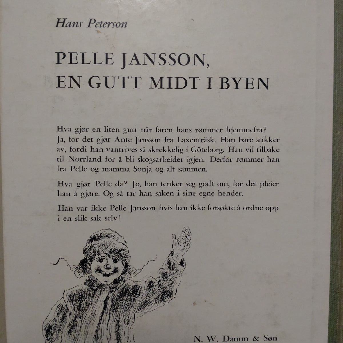 Peterson, Hans: Pelle Jansson - En gutt midt i byen