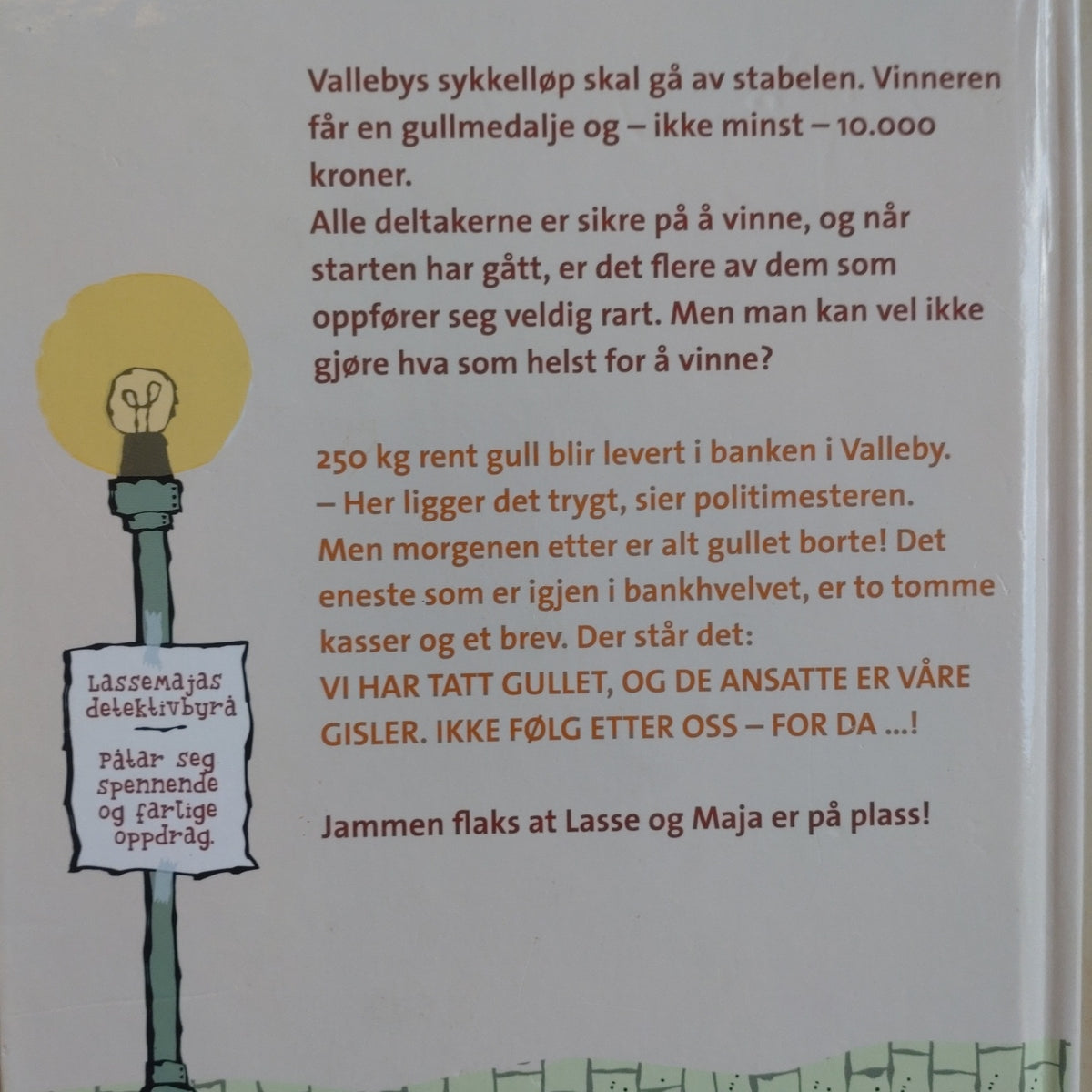 Widmark, Martin: Sykkelmysteriet / Gullmysteriet