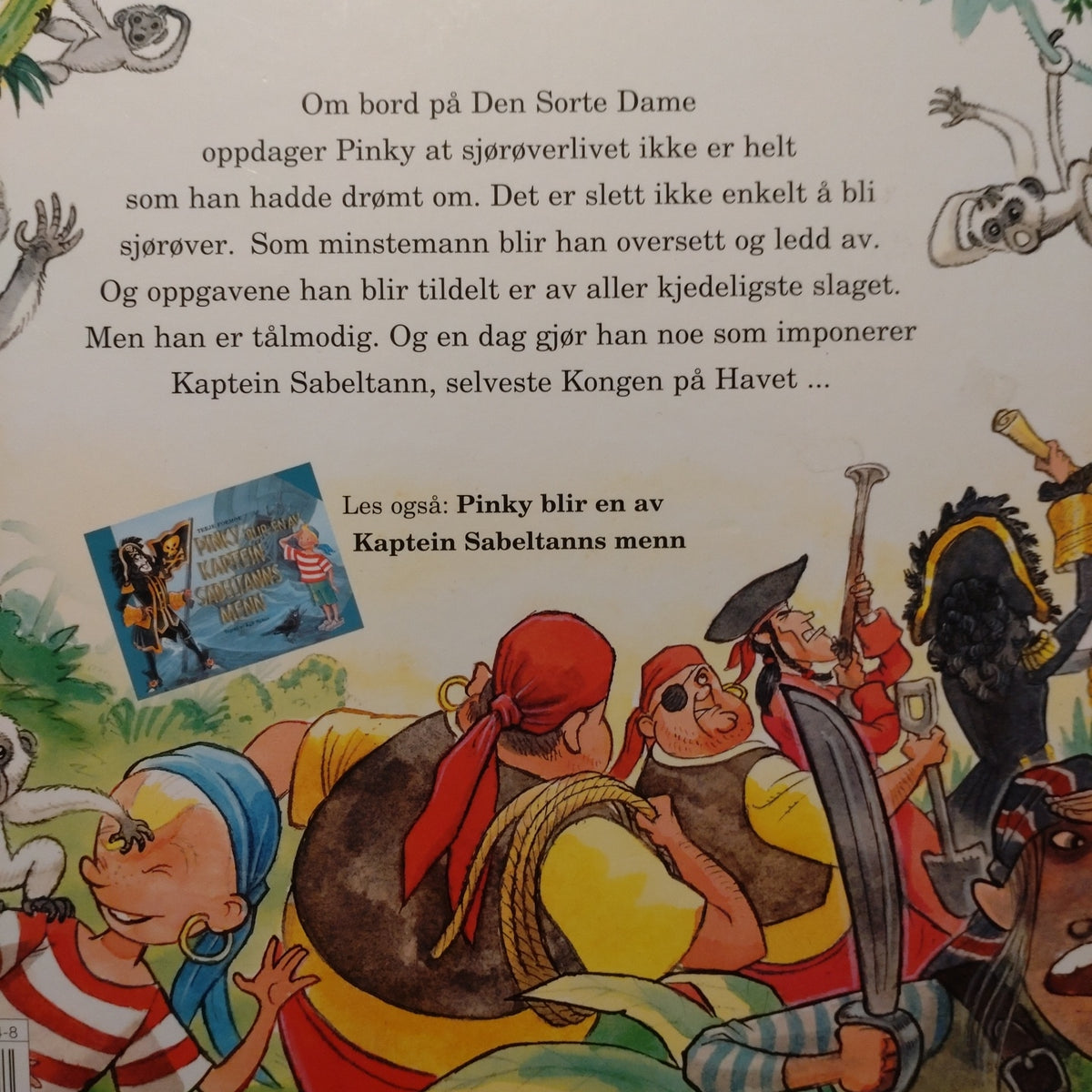 Formoe, Terje: Kaptein Sabeltann og Pinky på tokt med den sorte dame