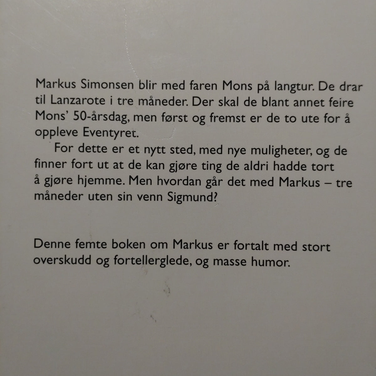 Hagerup, Klaus: Markus og Karaokekongen (5)