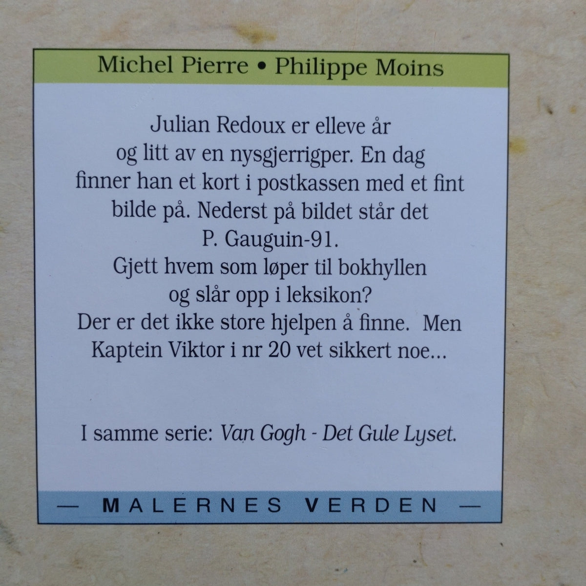 Pierre, Michel: God dag, herr Gauguin