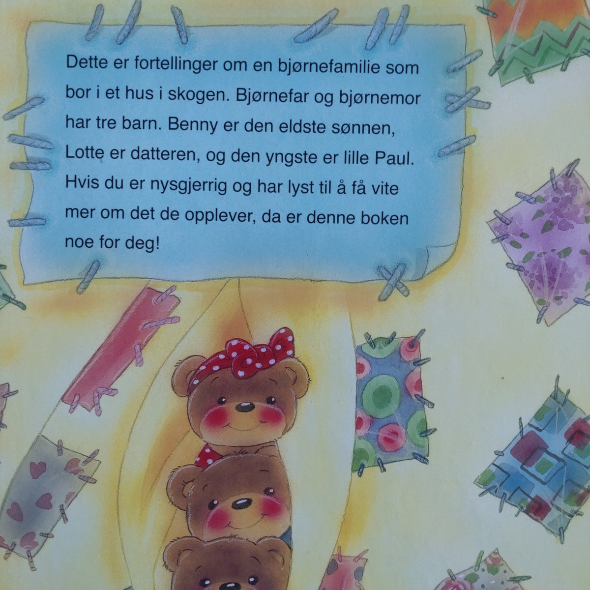 Vogl, Christl: Tre små bjørner - Fortellinger om en bjørnefamilie