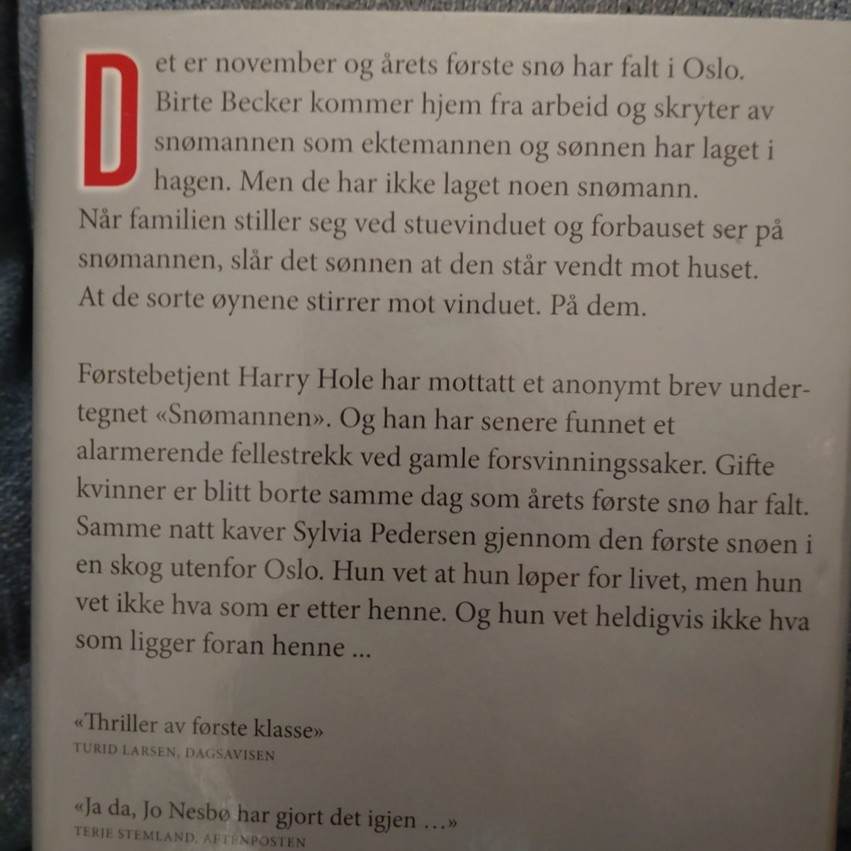 Nesbø, Jo: Snømannen - Harry Hole 7