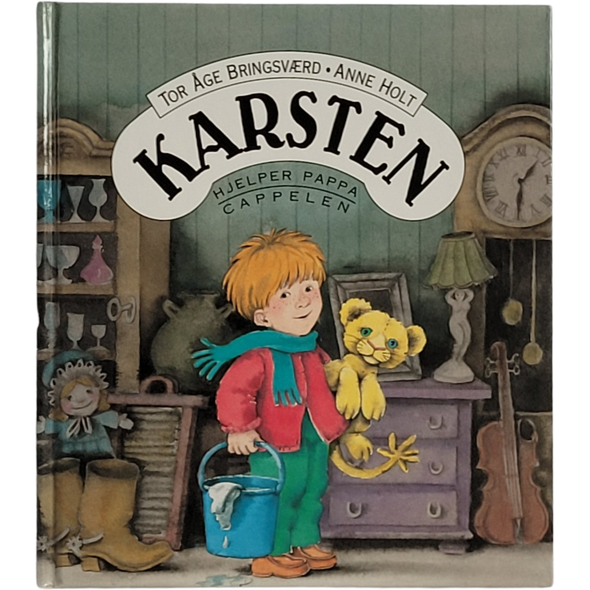 Karsten hjelper Pappa, brukte bøker av Tor Åge Bringsværd