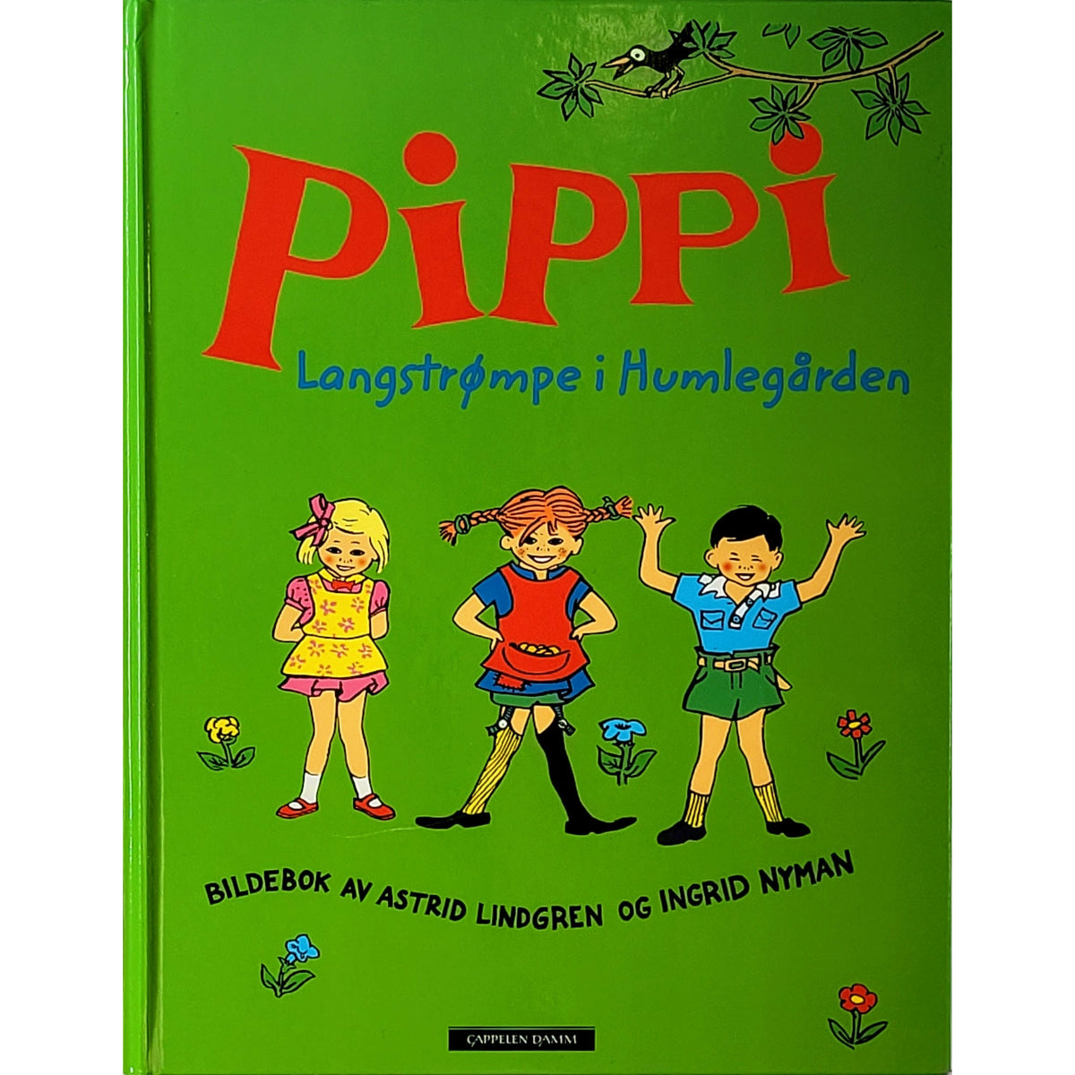 Pippi langstrømpe i Humlegården, brukte bøker av Astrid Lindgren