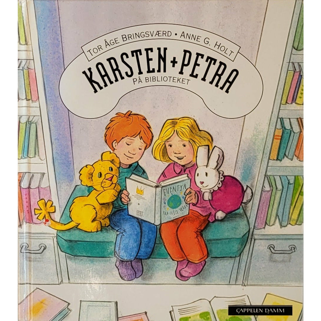 Bringsværd, Tor Åge: Karsten + Petra - På biblioteket