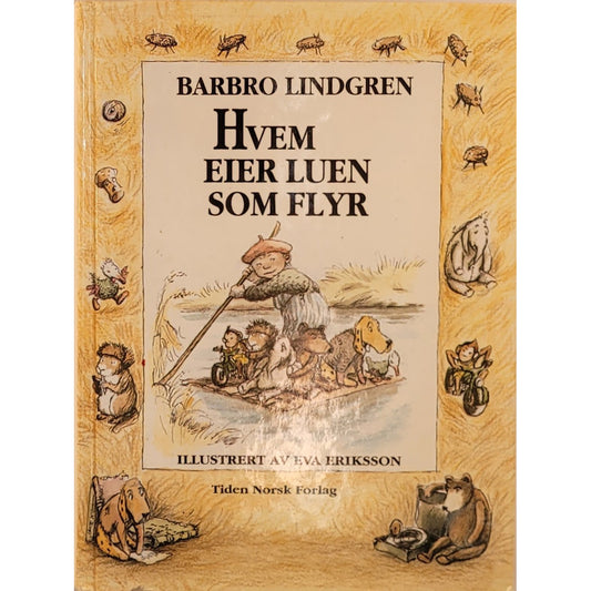 Hvem eier luen som flyr, brukte bøker av Barbro Lindgren og Eva Eriksson