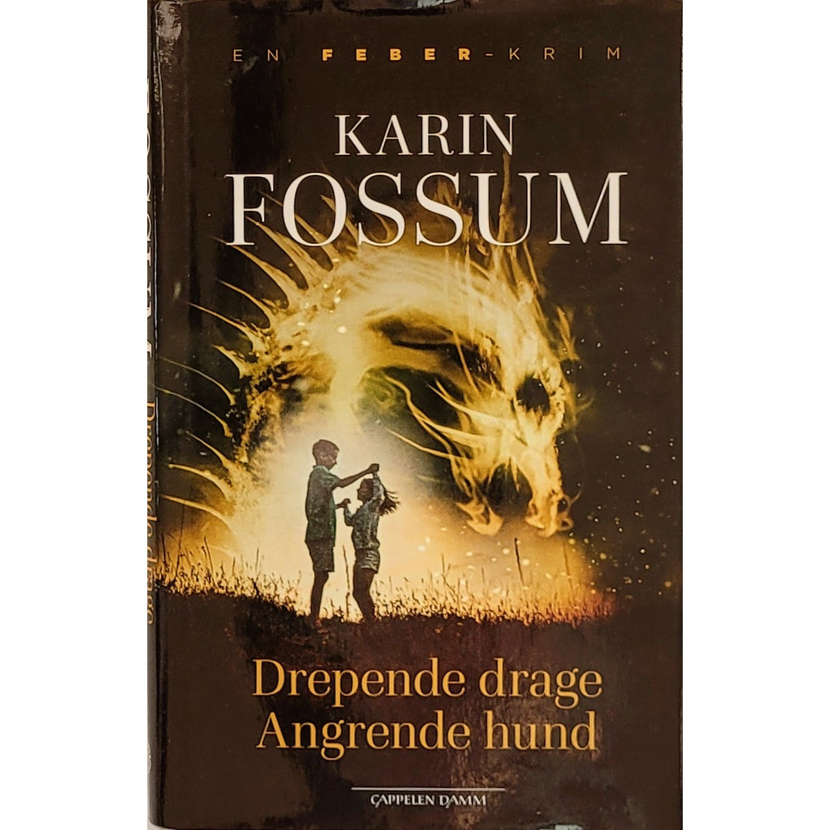 Eddie Feber 1 - Drepende drage Angrende hund. Brukte bøker av Karin Kossum