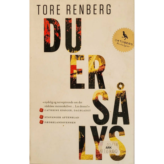 Du er så lys, brukte bøker av Tore Renberg