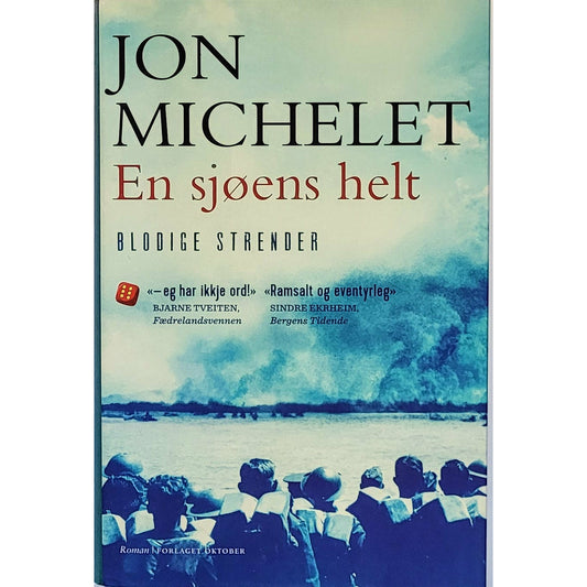 Blodige strender (En sjøens helt 4), brukte bøker av Jon Michelet