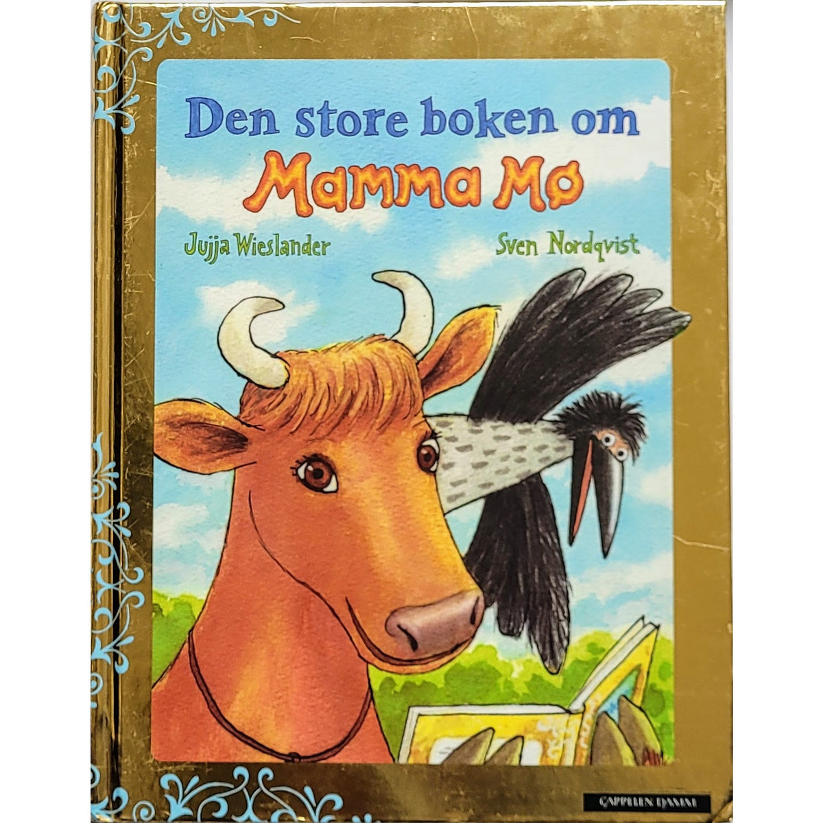 Den store boken om Mamma Mø, brukte bøker av Jujja Wieslander og Sven Nordqvist 