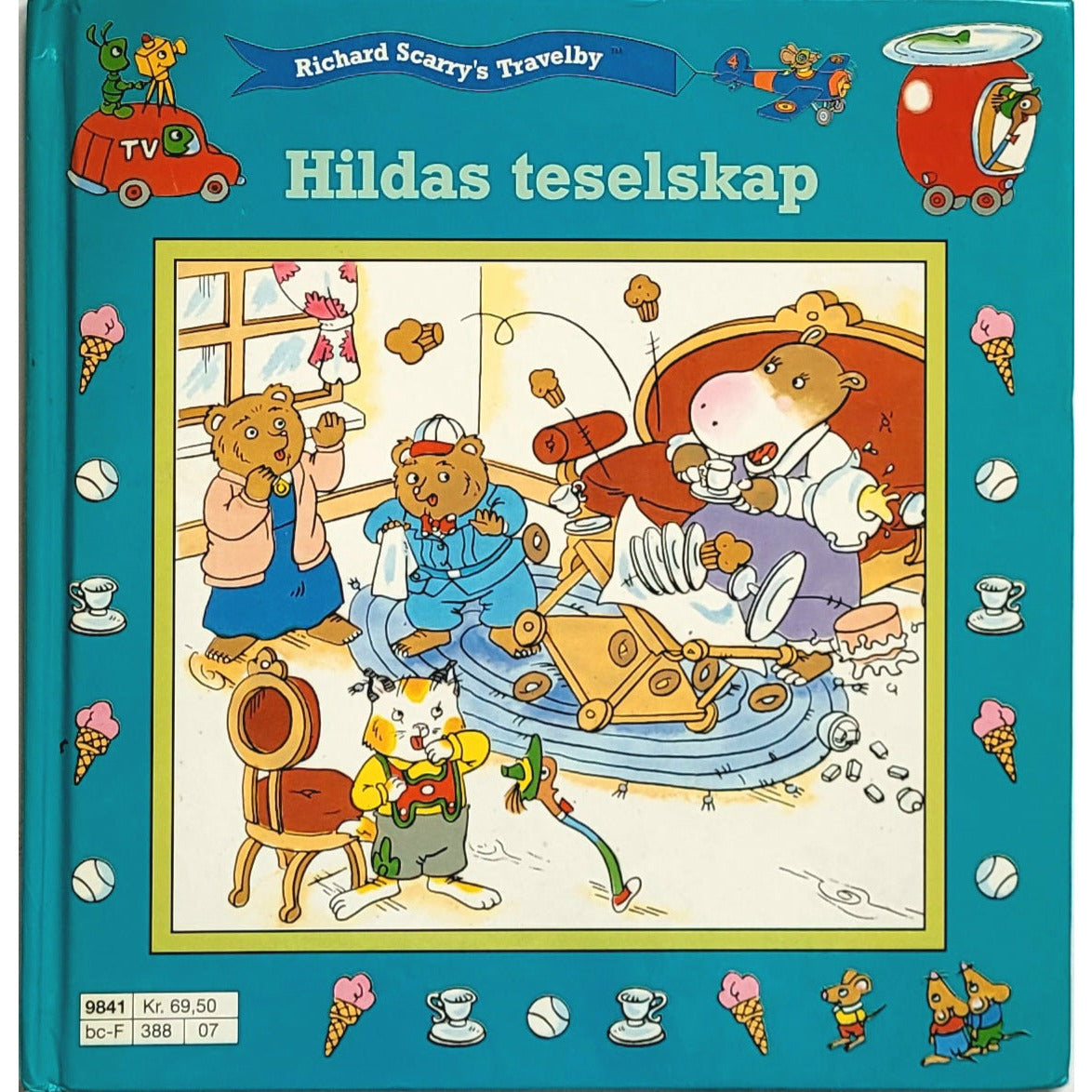 Richard Scarry's Travelby: Hildas teselskap, brukte bøker