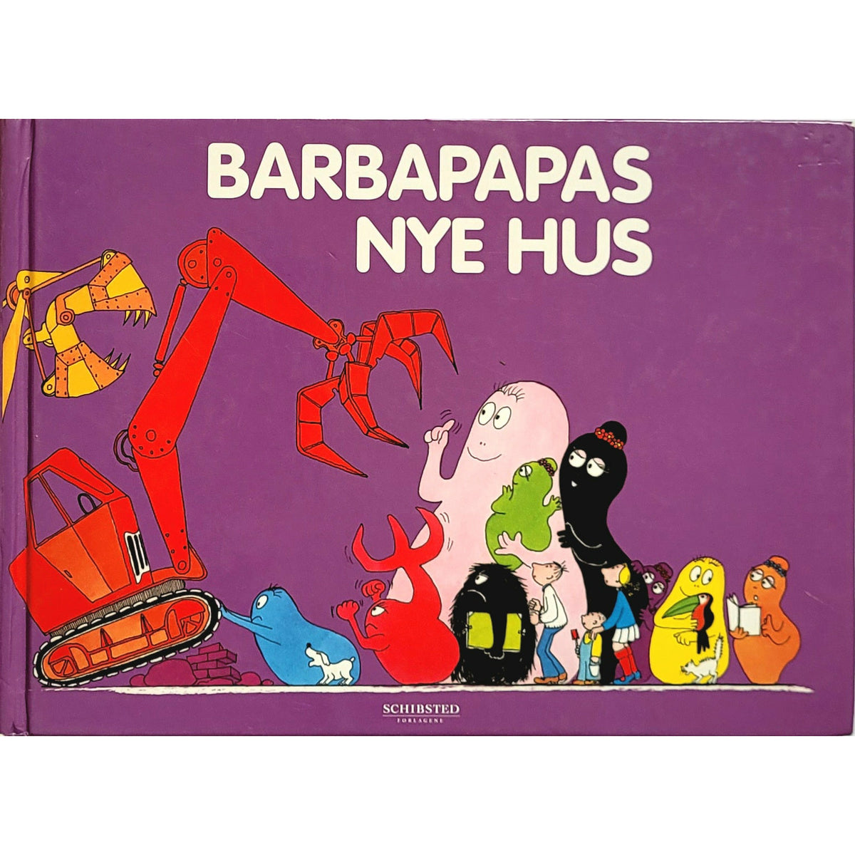 Barbapapas nye hus, brukte bøker av Annette Tison