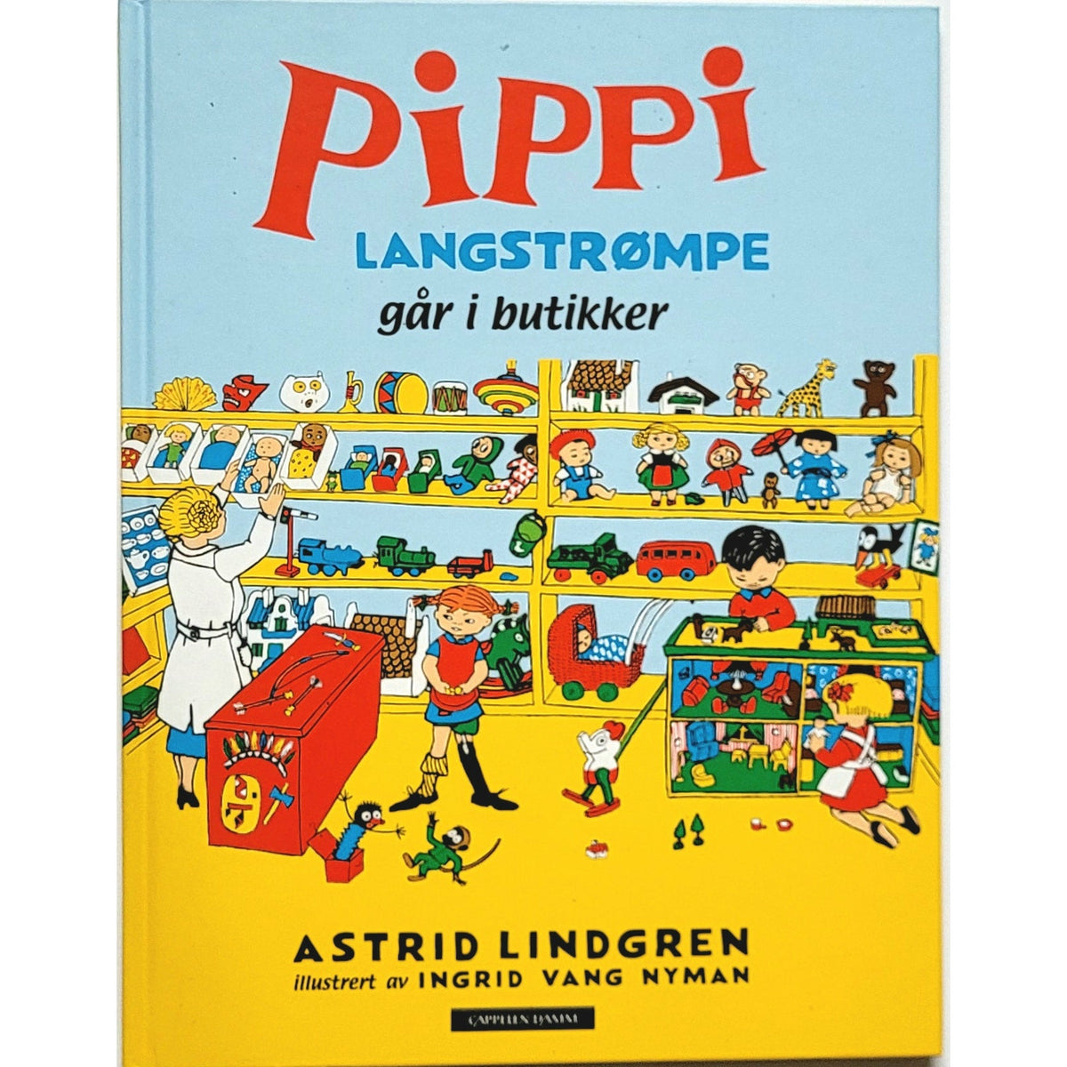 Pippi Langstrømpe går i butikker, brukte bøker av Astrid Lindgren