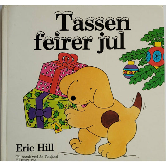Tassen feirer jul, brukte bøker av Eric Hill